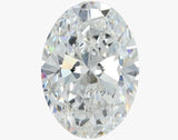 IGI Certified Lab Grown Loose Diamond, Oval Cut, 2 Ct TW (F-G Color, VVS-VS Clarity) for Making Precious Fine Jewelry