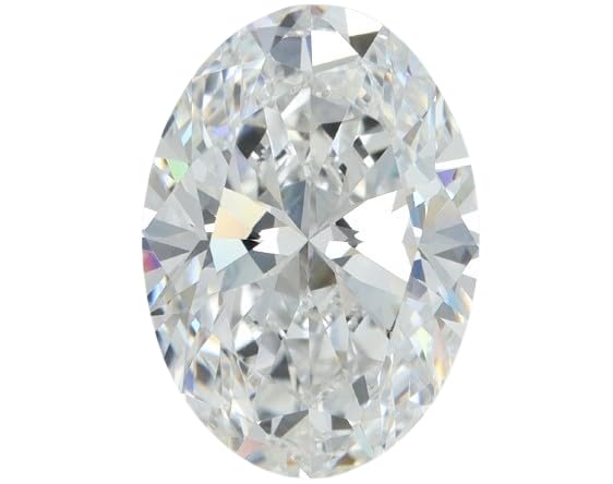 IGI Certified Lab Grown Loose Diamond, Oval Cut, 4 Ct TW (D-E Color, VVS-VS Clarity) for Making Precious Fine Jewelry
