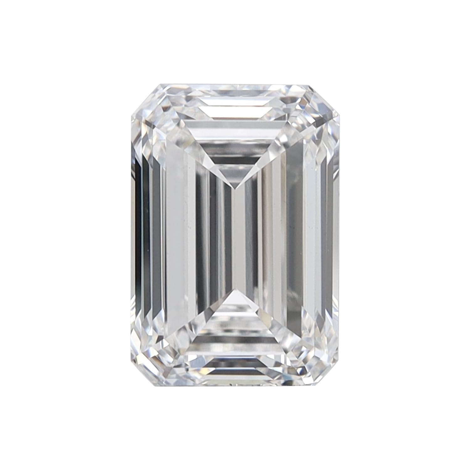 IGI Certified Lab Grown Loose Diamond, Emerald Cut, 3 Ct TW (D-E Color, VVS-VS Clarity) for Making Precious Fine Jewelry