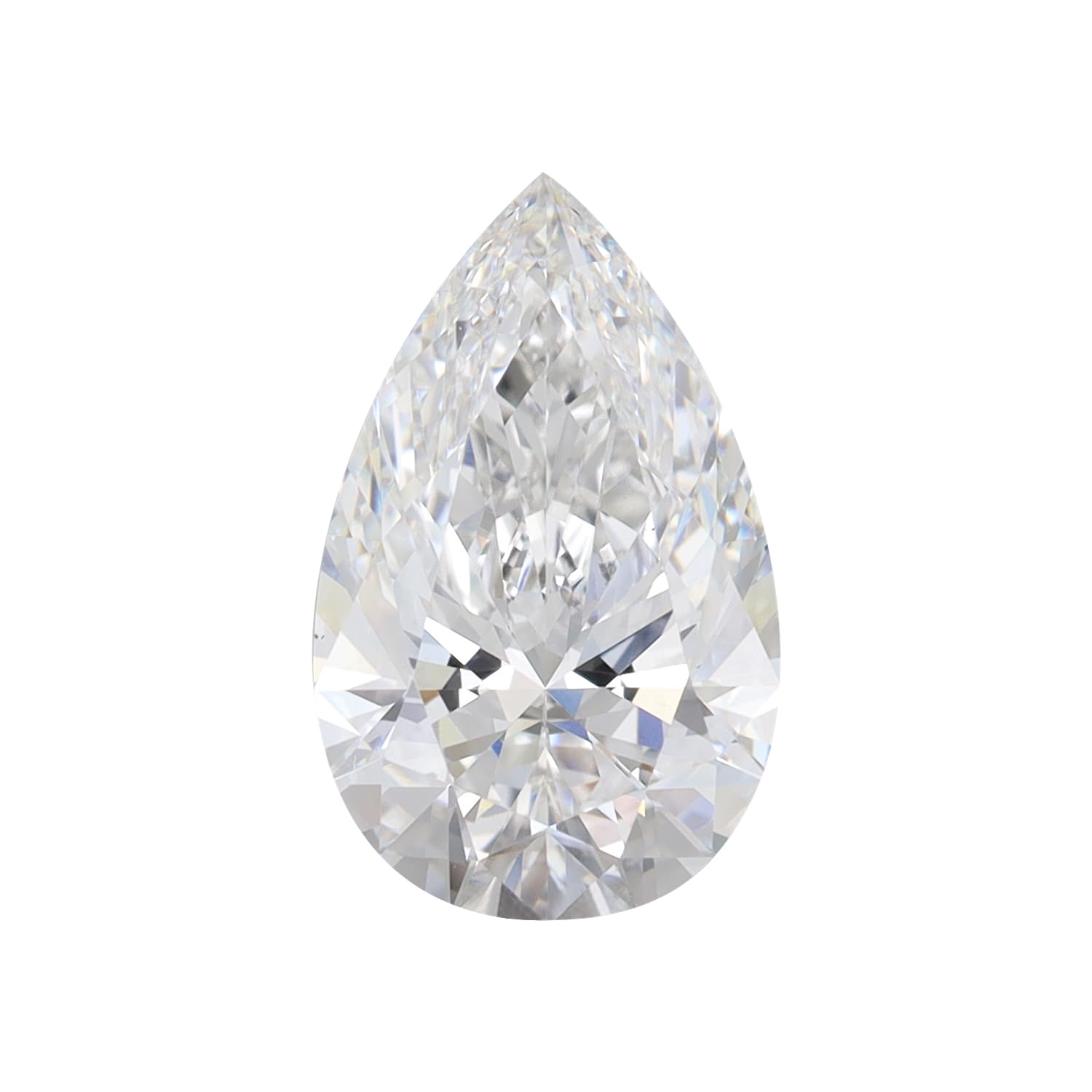 IGI Certified Lab Grown Loose Diamond, Pear Cut, 5 Ct TW (D-E Color, VVS-VS Clarity) for Making Precious Fine Jewelry