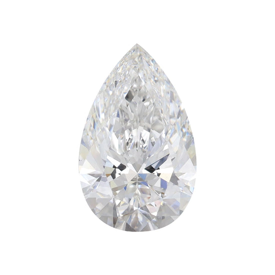 IGI Certified Lab Grown Loose Diamond, Pear Cut, 5 Ct TW (D-E Color, VVS-VS Clarity) for Making Precious Fine Jewelry