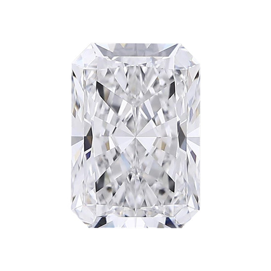 IGI Certified Lab Grown Loose Diamond, Radiant Cut, 2.5 Ct TW (F-G Color, VVS-VS Clarity) for Making Precious Fine Jewelry