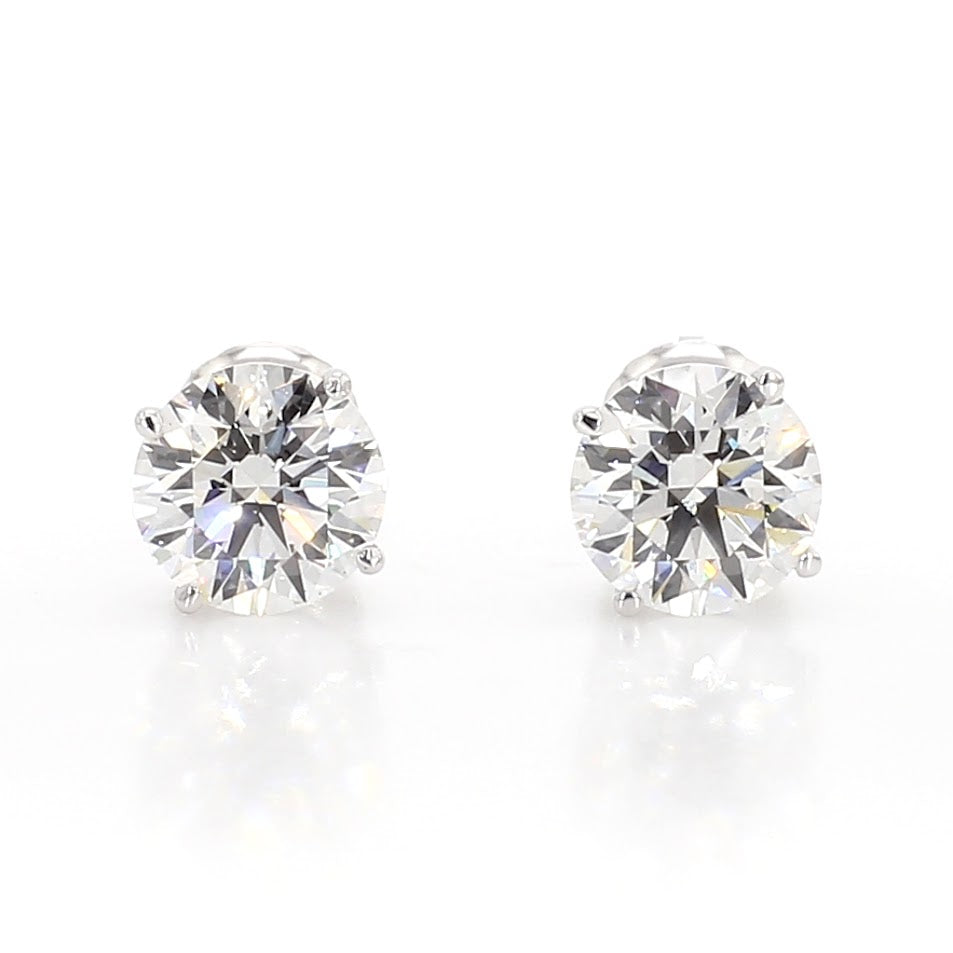 Buy 1 Carat Diamond Stud Earrings Online In USA | 14k Gold