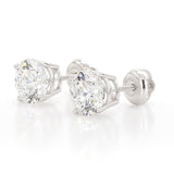 1 Carat. TW Lab Grown Diamond Stud Earrings.