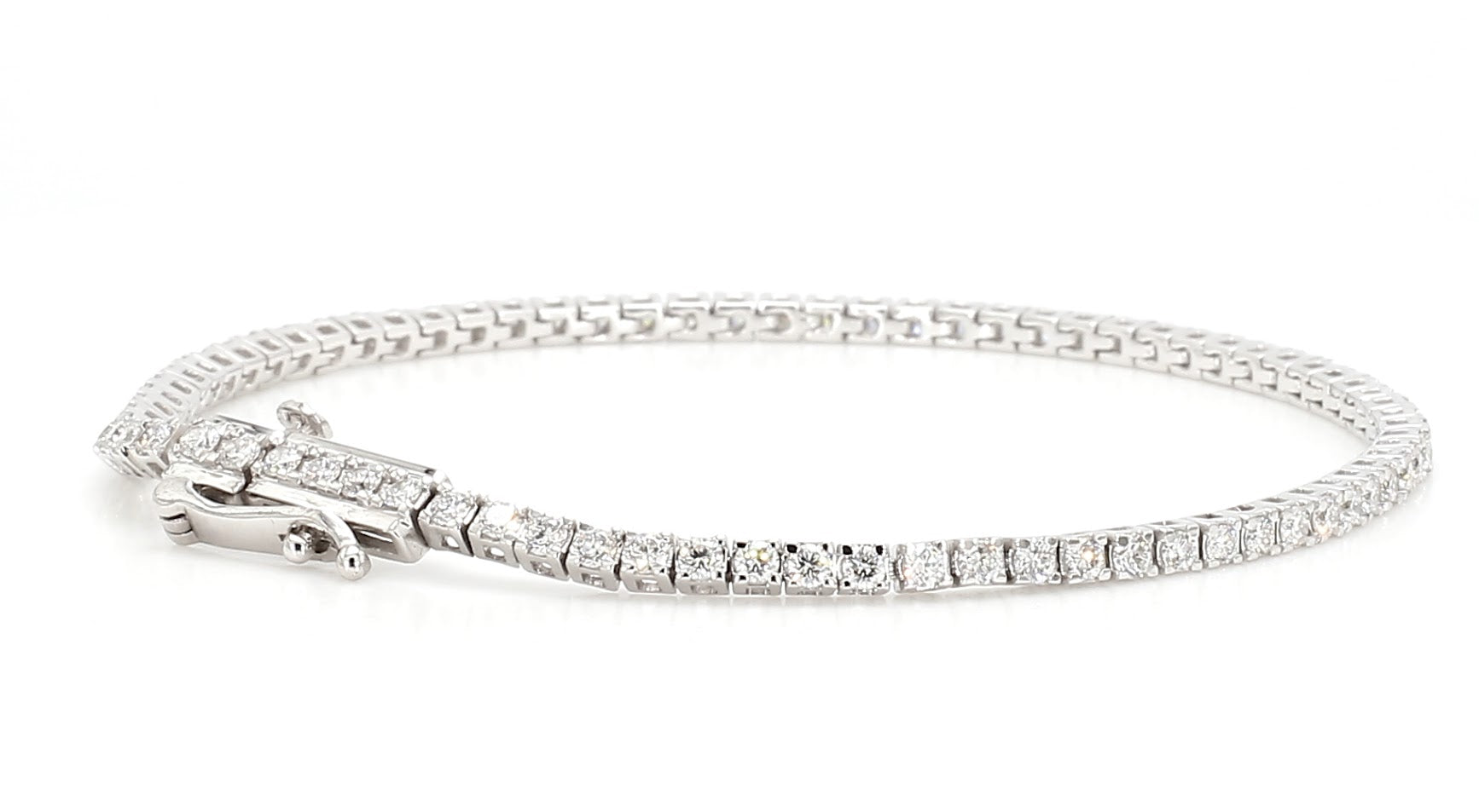 Lab Grown Diamond Tennis Bracelet 2-10 Carat Tw.